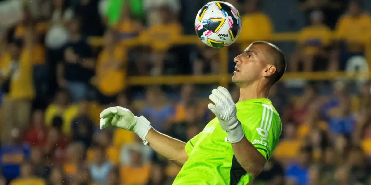 Nahuel en partido con Tigres. Foto; Olé