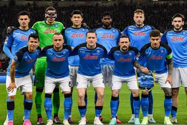 Napoli buscará revertir la desventaja el próximo martes en el estadio Diego Armando Maradona