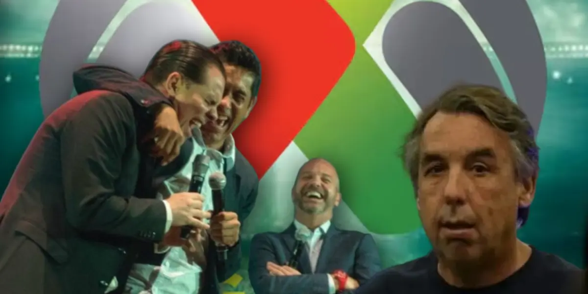 Narradores de TV Azteca y Emilio Azcárraga/Foto El Imparcial.