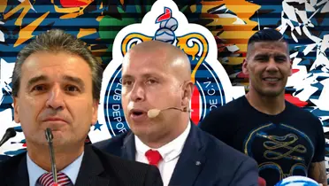 Néstor de la Torre, Adolfo Bautista y Carlos Salcido / FOTO ESTO