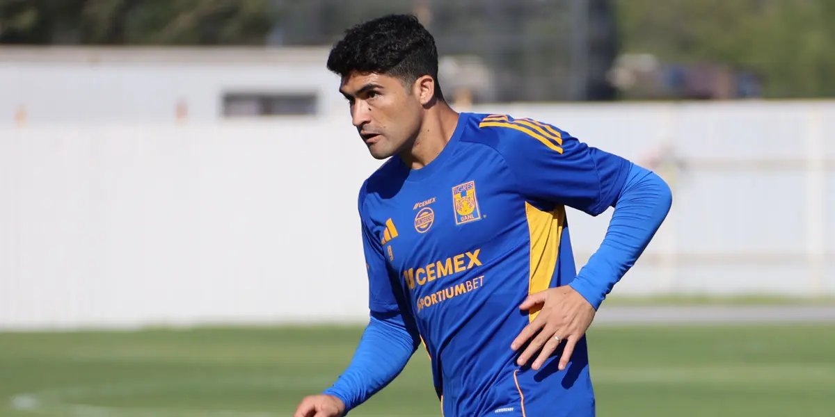 Nicolás en entreno. Foto: Tigres
