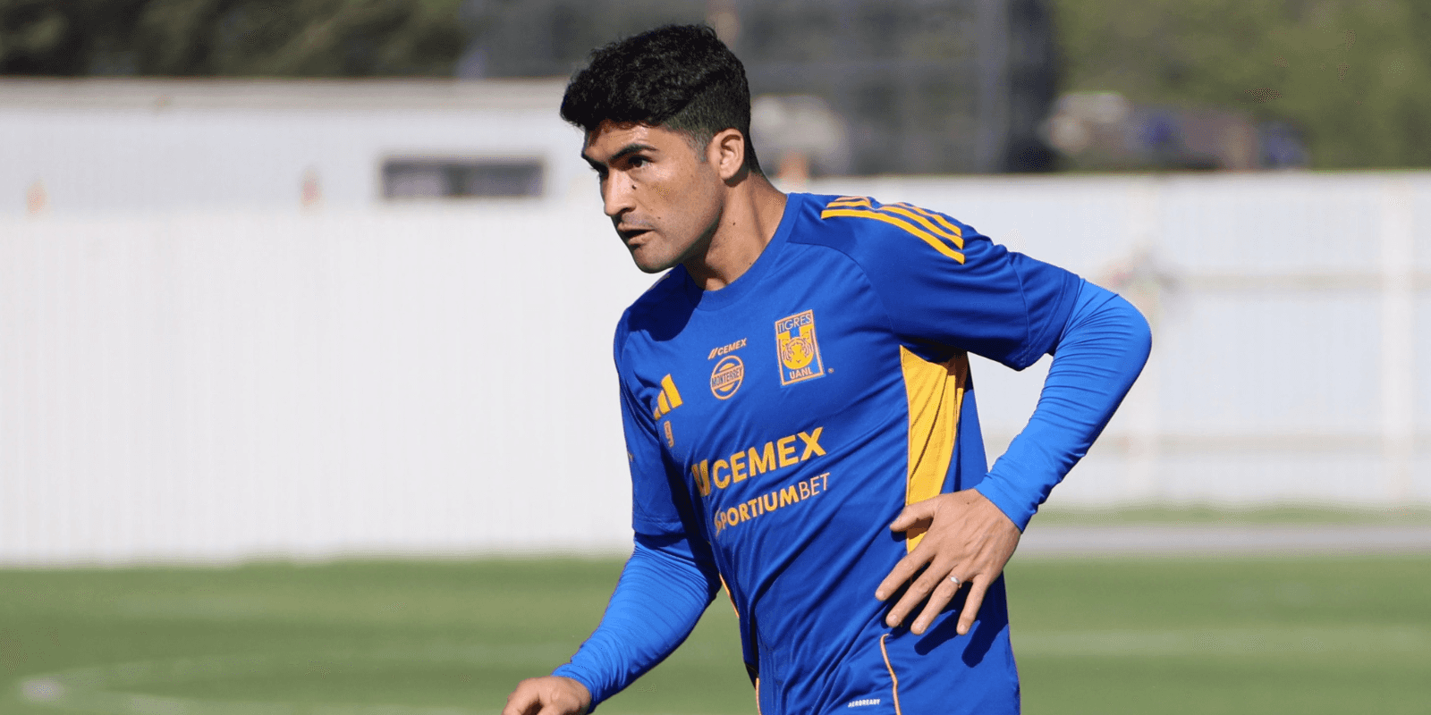 Nicolás en entreno. Foto: Tigres