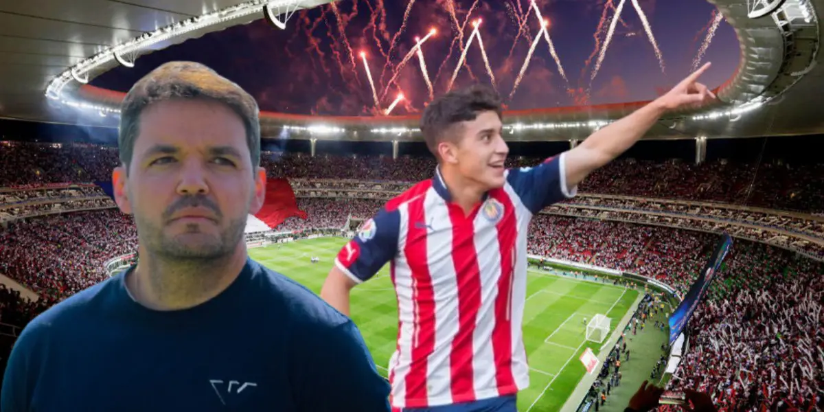 Nicolás Larcamón junto a Alejandro Zendejas / FOTO FUTBOL TOTAL