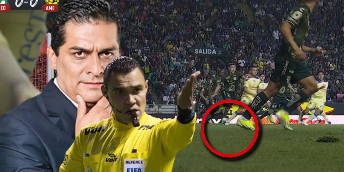 No le pitaron un penal al América.