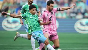 Obed vs Messi. Foto: Récord