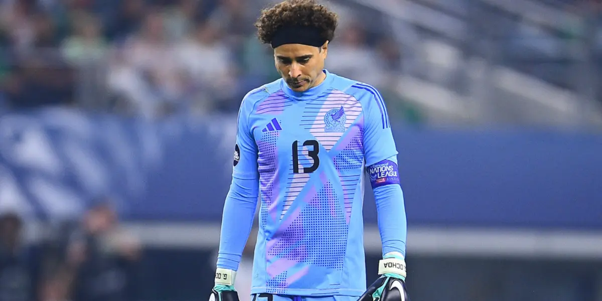 Ochoa en partido con el Tri. Foto: ESTO