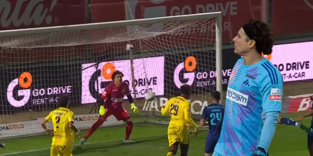 Ochoa en partido vs Porto. Captura de VSPORTS