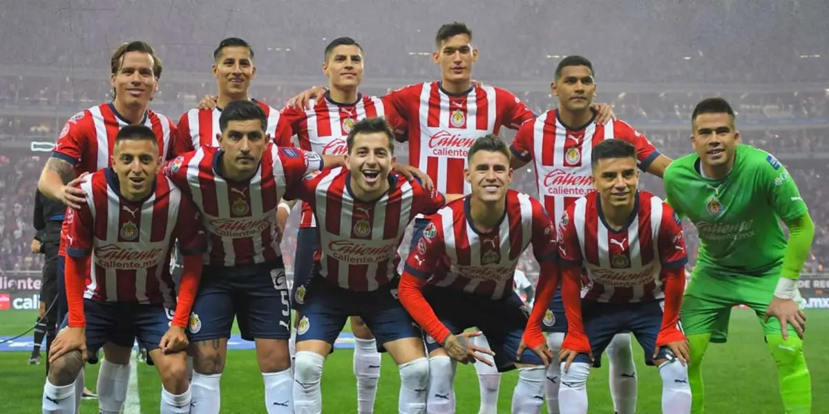 Once inicial de Chivas en el Apertura 2023 / FOTO FUTBOL TOTAL