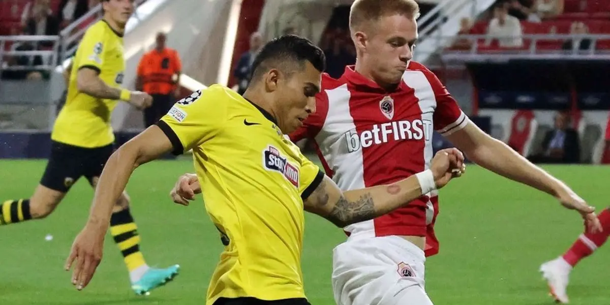 Orbelín Pineda y Rodolfo Pizarro fueron eliminados de la Champions League ante el Antwerp.