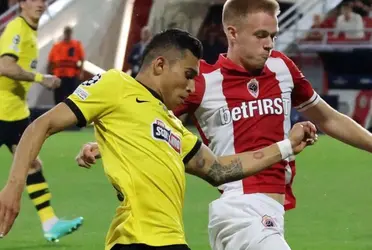 Orbelín Pineda y Rodolfo Pizarro fueron eliminados de la Champions League ante el Antwerp.