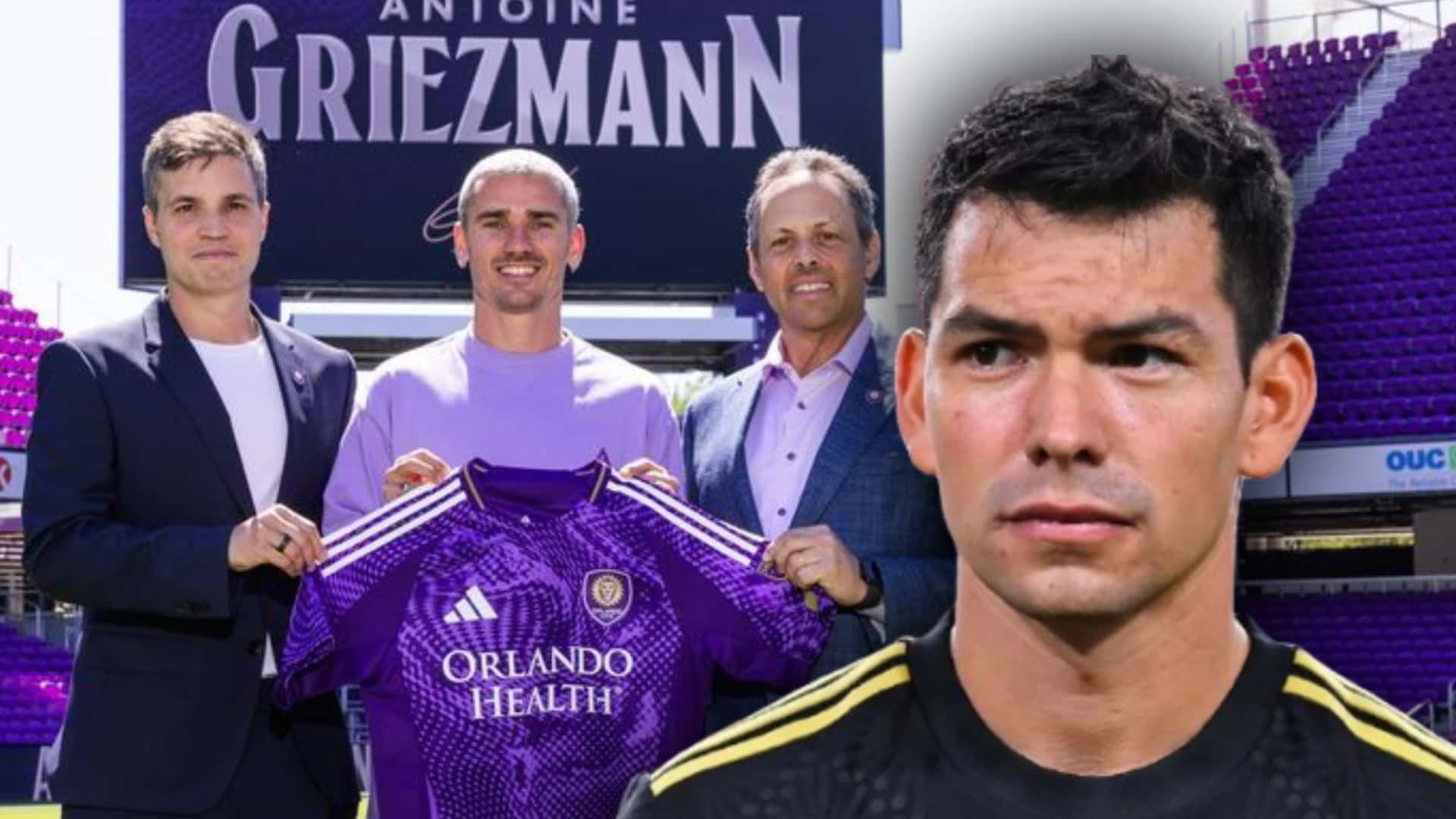 Orlando City presentando a Griezmann y el Chucky Lozano