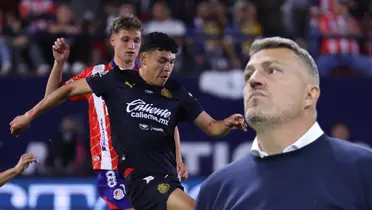 Òscar García Junyent en el Atlético de San Luis vs Chivas / FOTO BOLAVIP