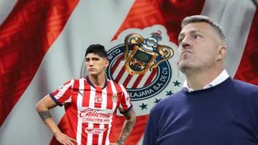 Òscar García Junyent junto a Alan Pulido / FOTO GETTY IMAGES