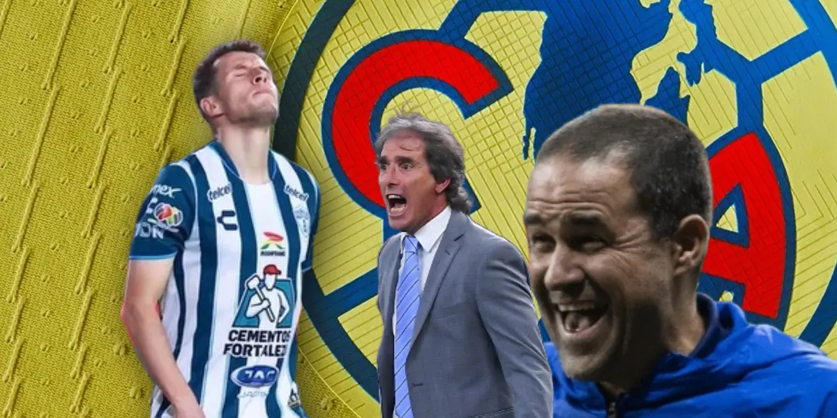 Oussama Idrissi, Guillermo Almada y André Jardine riendo/Foto Soy Fútbol.