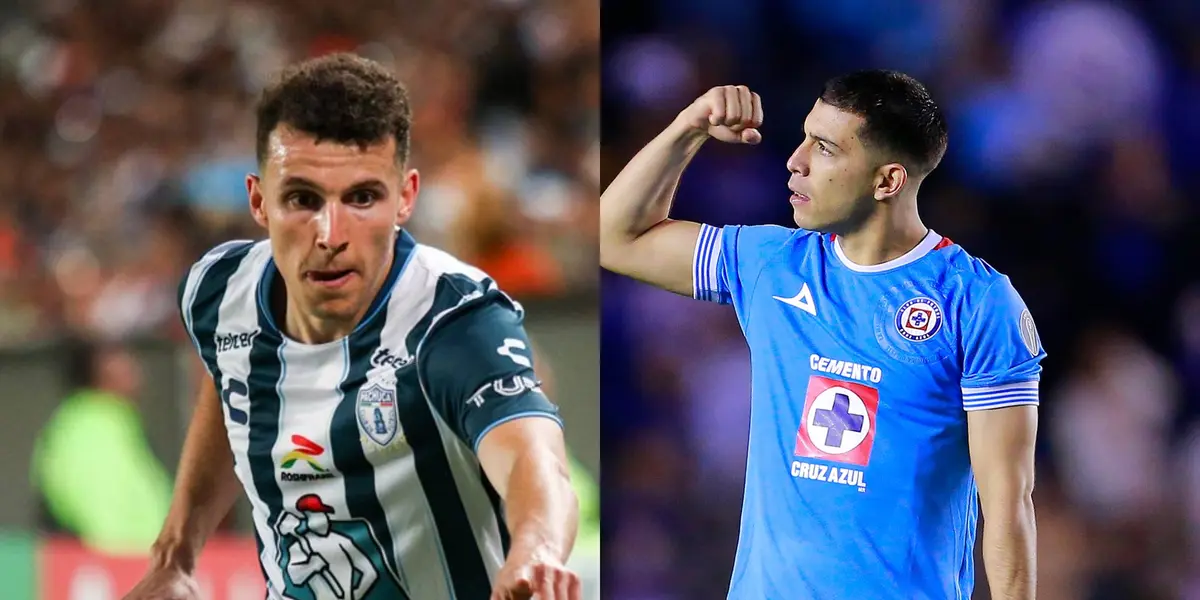 Oussama Idrissi y Erik Lira/Foto Fútbol Total.