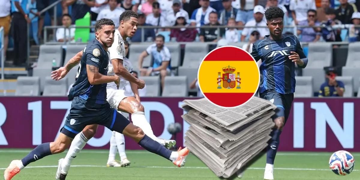 Pachuca-Real Madrid / Foto: ESPN