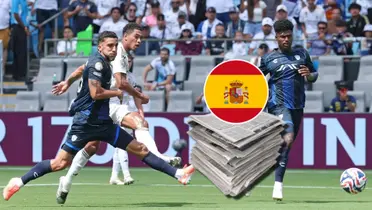 Pachuca-Real Madrid / Foto: ESPN