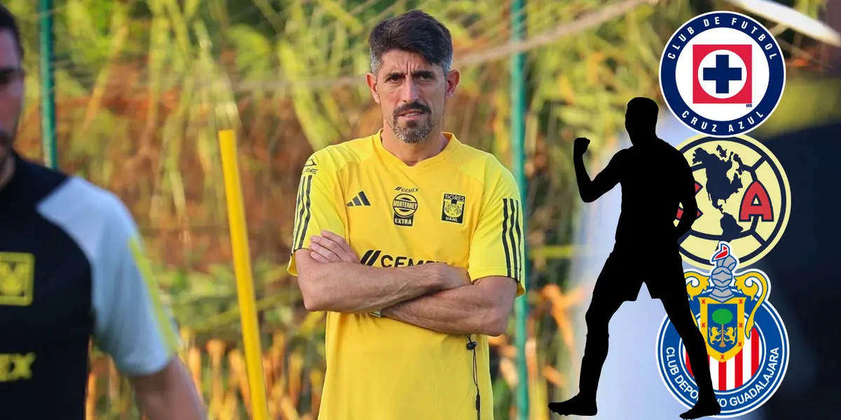 Paunoviç en entrenamiento con Tigres. Foto: Azteca Deportes