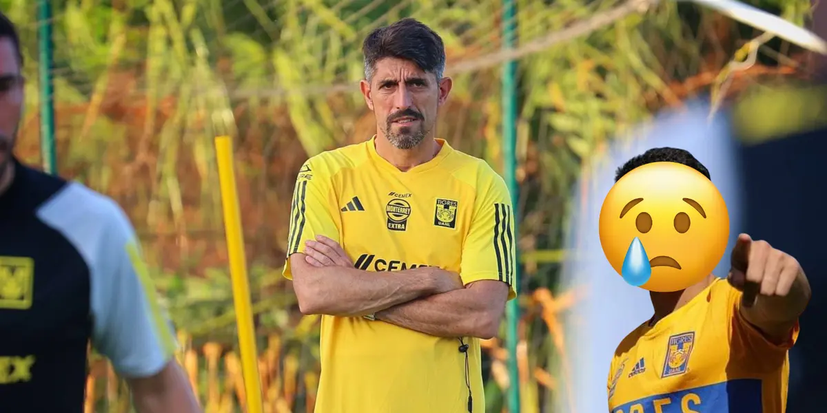 Paunoviç en entrenamiento con Tigres. Foto: Azteca Deportes