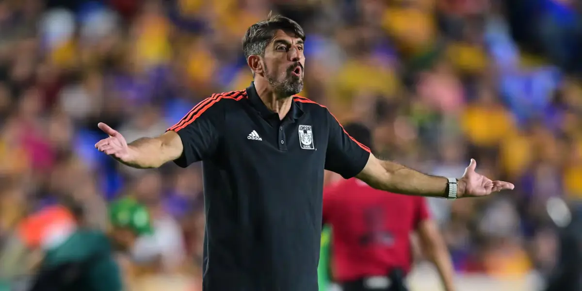 Paunoviç en partido con Tigres. Foto: AS México