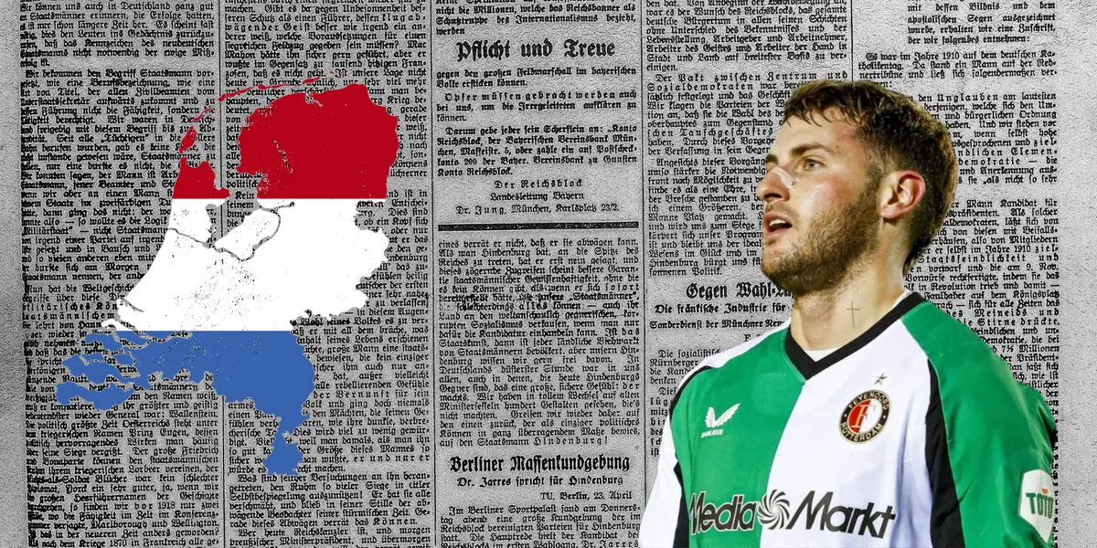 Periódico tomado de Canva, con Giménez al frente