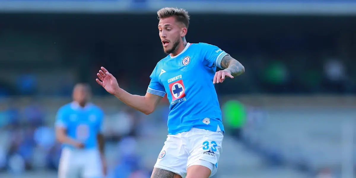 Piovi en partido con Cruz Azul. Foto: 90min