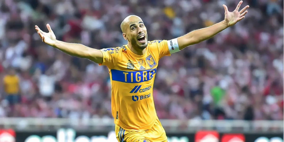 Pizarro en partido con Tigres. Foto: Transfermarkt