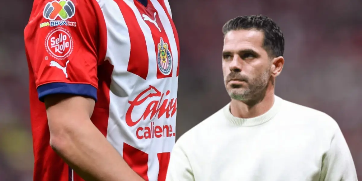 Playera de Chivas y Fernando Gago/Foto TV Azteca.