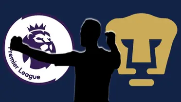 Portero incógnito junto al escudo de Pumas / FOTO CAUGHTOFFSIDE