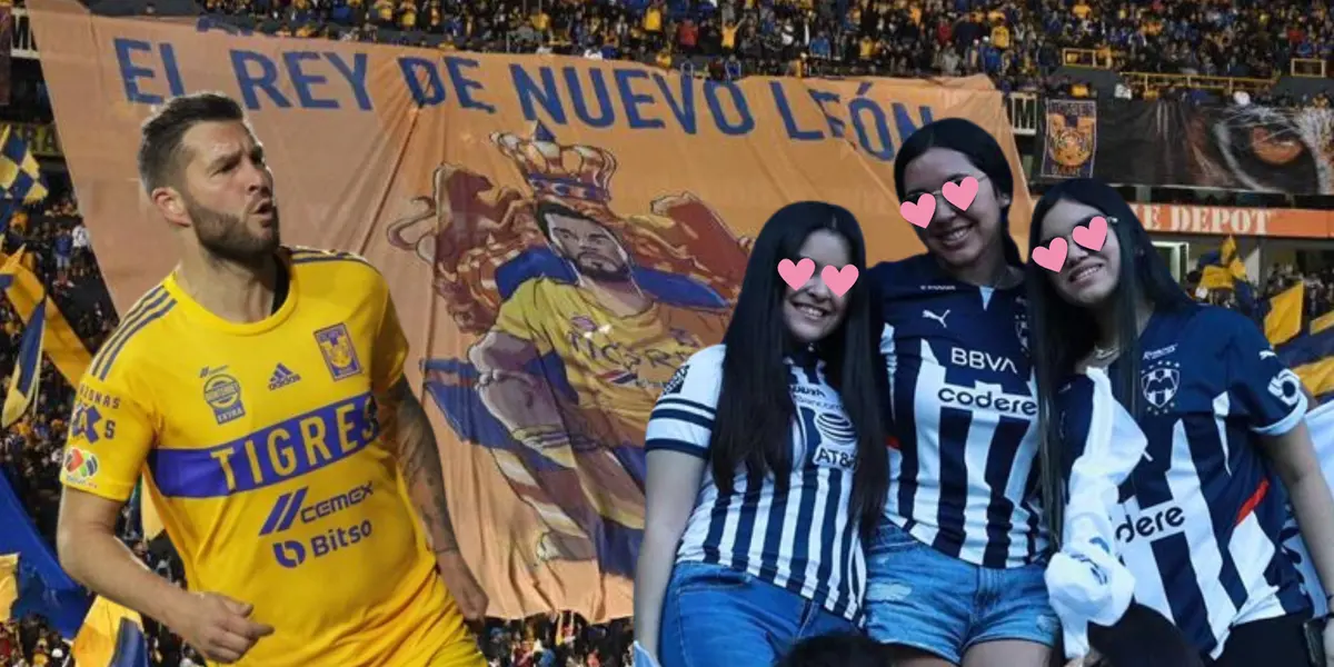 VÍDEO | El amor no conoce colores, esto hicieron los fans de Rayados con Gignac