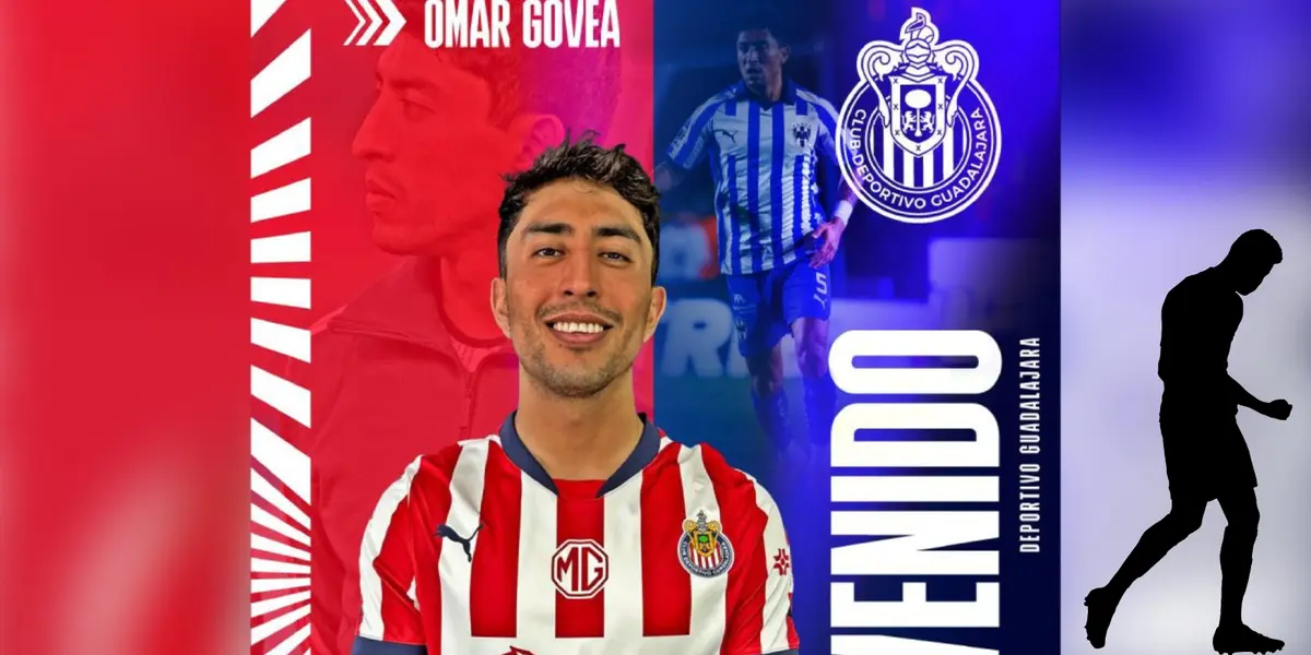 Póster de Chivas de la llegada de Omar Govea.