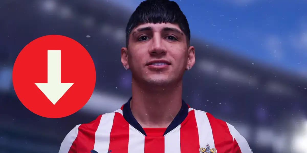 Pulido en presentación con Chivas. Foto: Chivas
