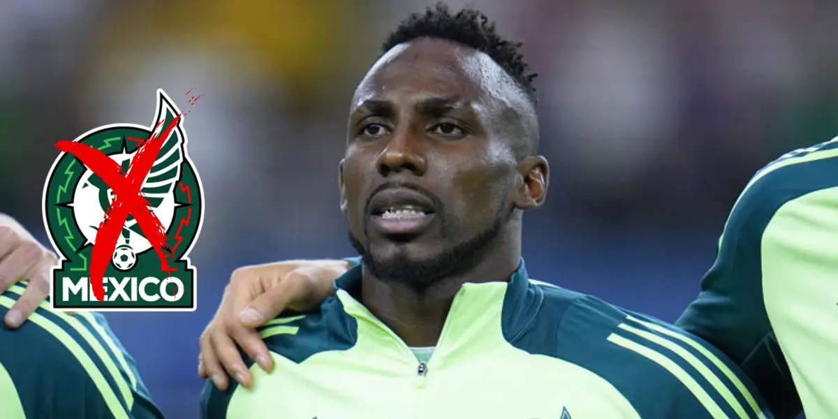 Quiñones en partido con el Tri. Foto: MSN