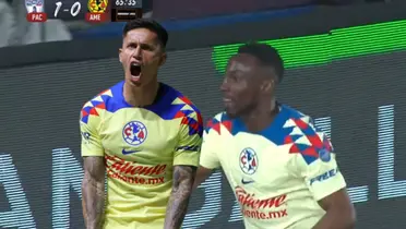 (VIDEO) Quiñones empata el partido y su impensado festejo, se volvió loco