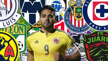 Radamel Falcao junto a equipos de la Liga MX / FOTO EL PAÍS