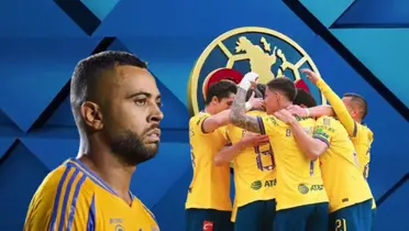 Rafael Carioca y jugadores de las Águilas/ Foto Club América.