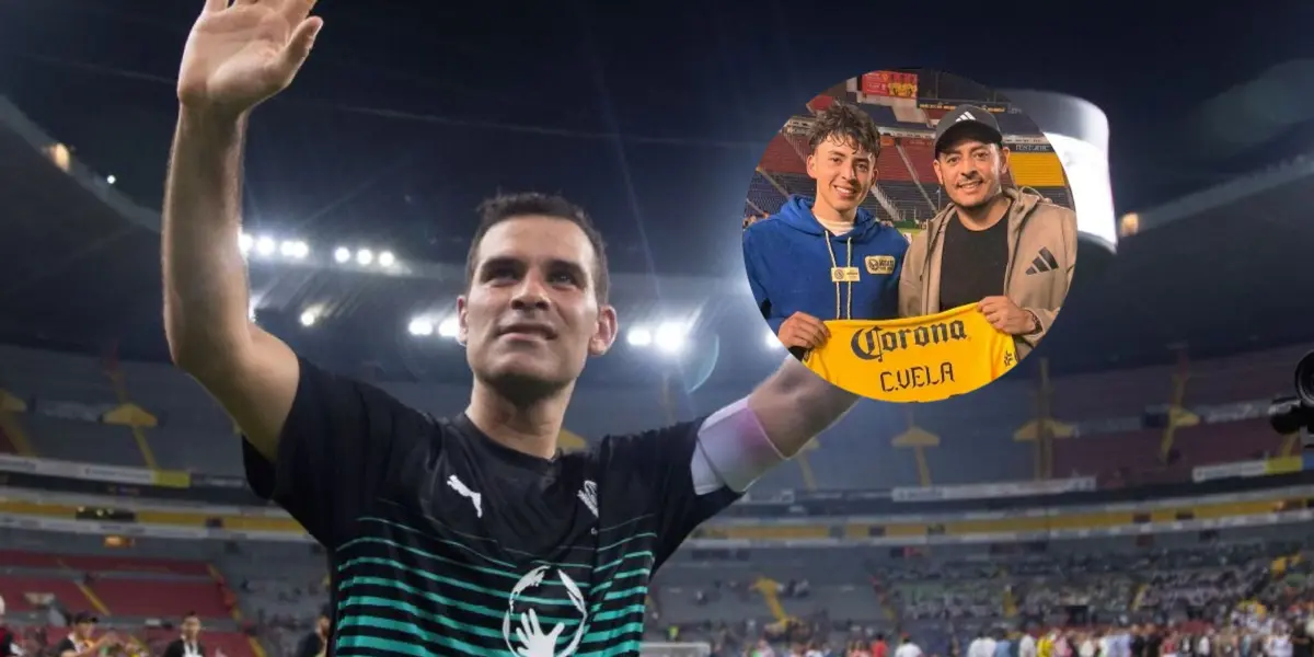 Rafael Márquez, Christo Vela con su padre/Foto ESPN.