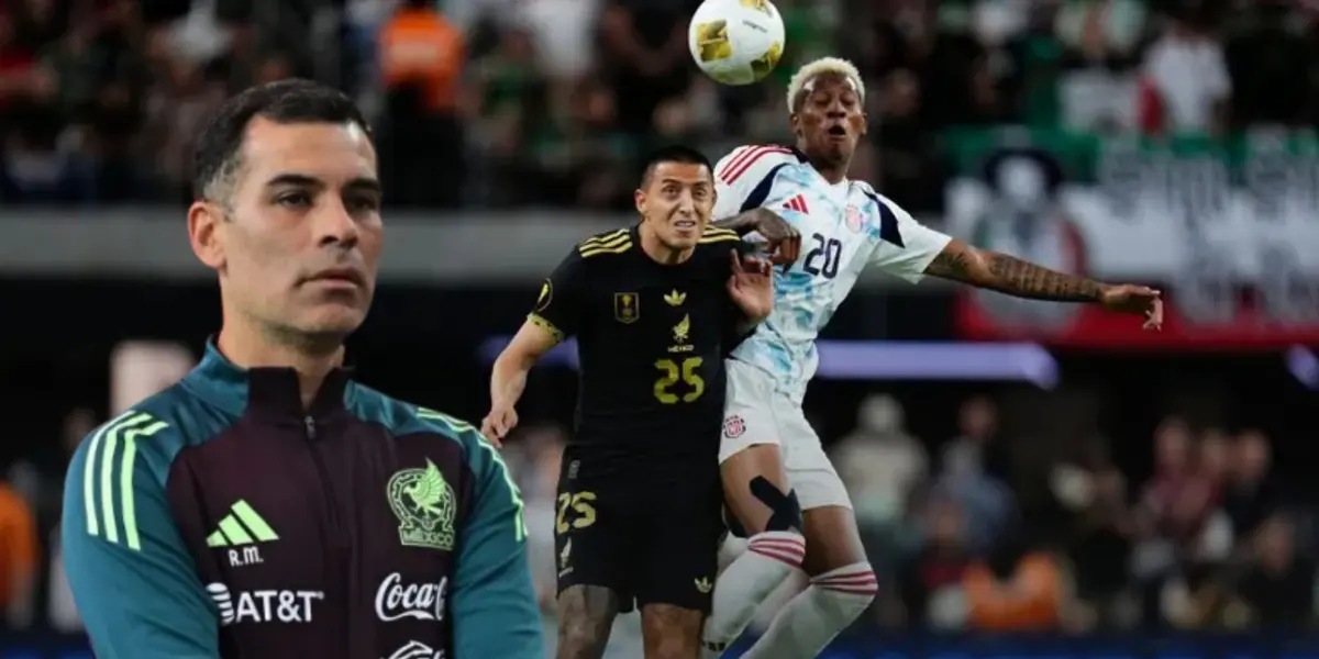 Rafael Márquez en el México vs Costa Rica / FOTO BOLAVIP