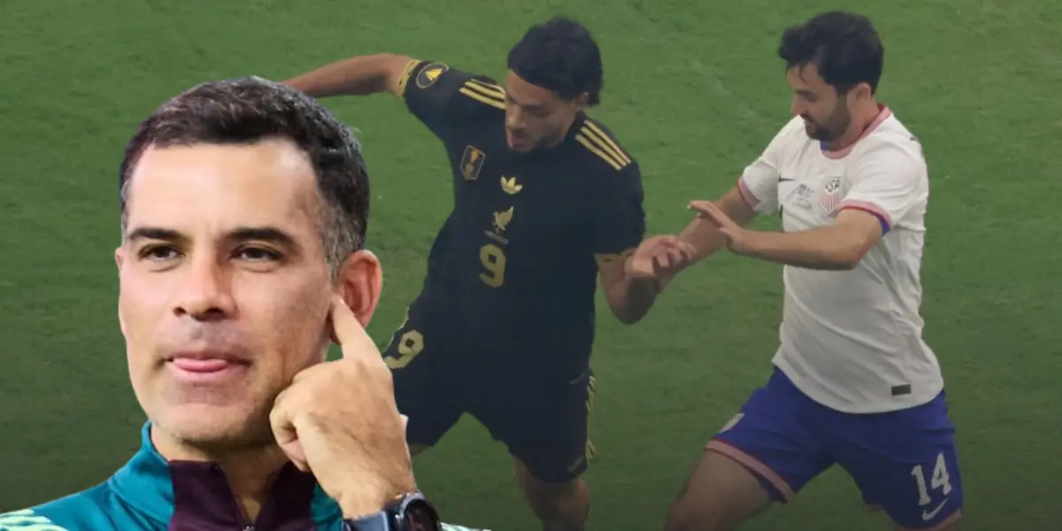Rafael Márquez en el México vs Estados Unidos / FOTO EL QUINTO PARTIDO