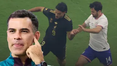 Rafael Márquez en el México vs Estados Unidos / FOTO EL QUINTO PARTIDO