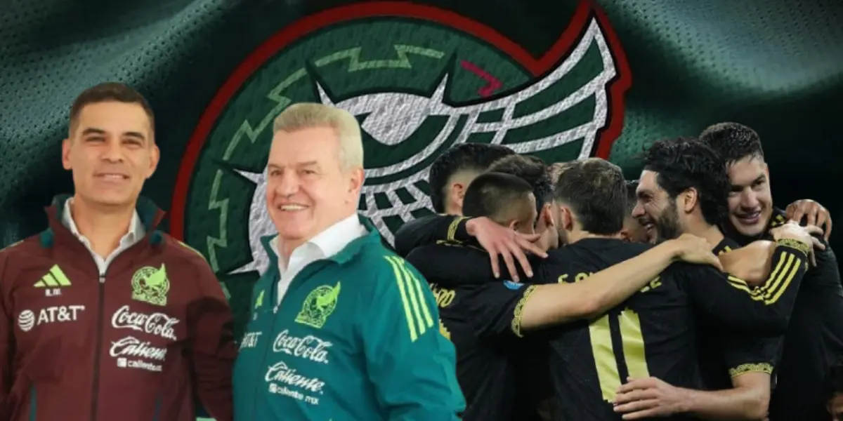 Rafael Márquez junto a Javier Aguirre / FOTO JUAN FÚTBOL