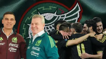 Rafael Márquez junto a Javier Aguirre / FOTO JUAN FÚTBOL