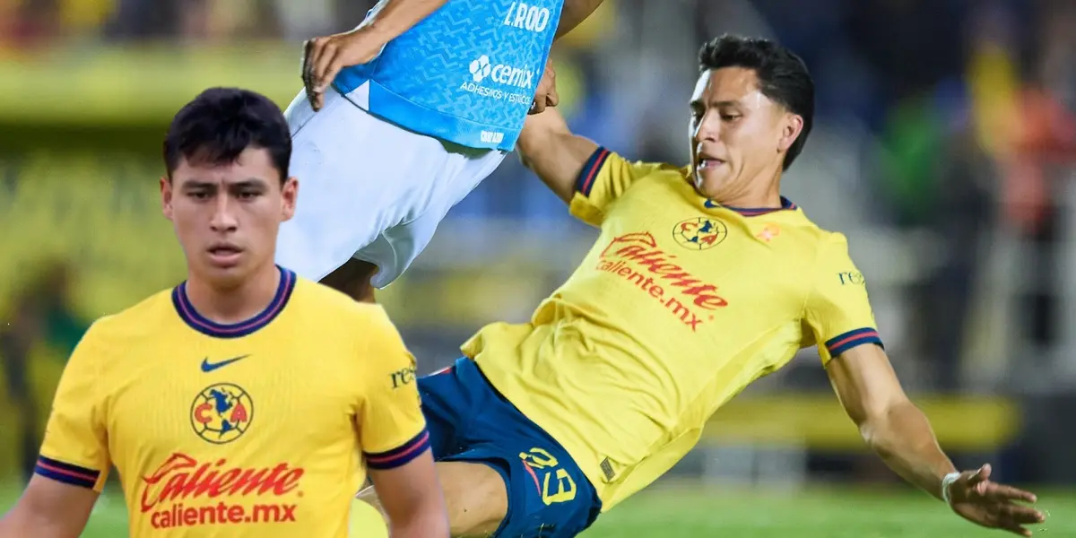 Ramón Juárez en el América vs Cruz Azul / FOTO DALE AMÉRICA