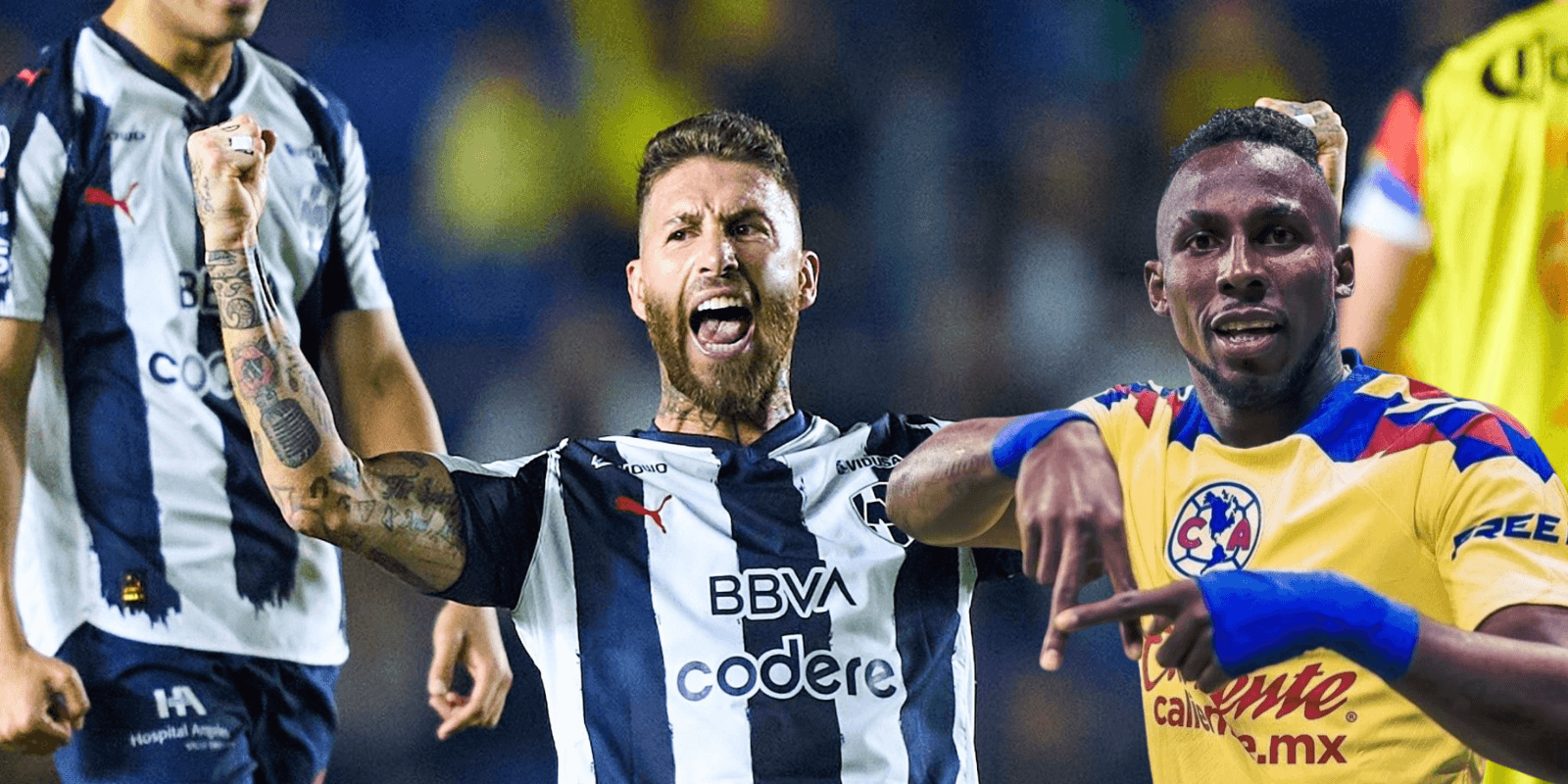 Ramos celebrando, foto tomada de su cuenta de X, con Quiñones al frente.