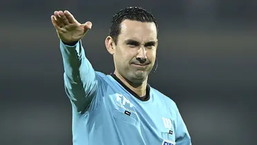 Ramos como árbitro. Foto: Liga MX