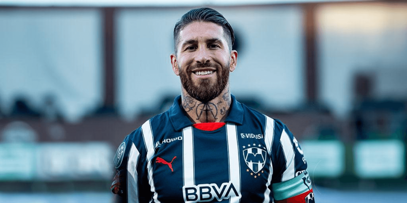 Ramos en partido con Rayados. Foto: Rayados