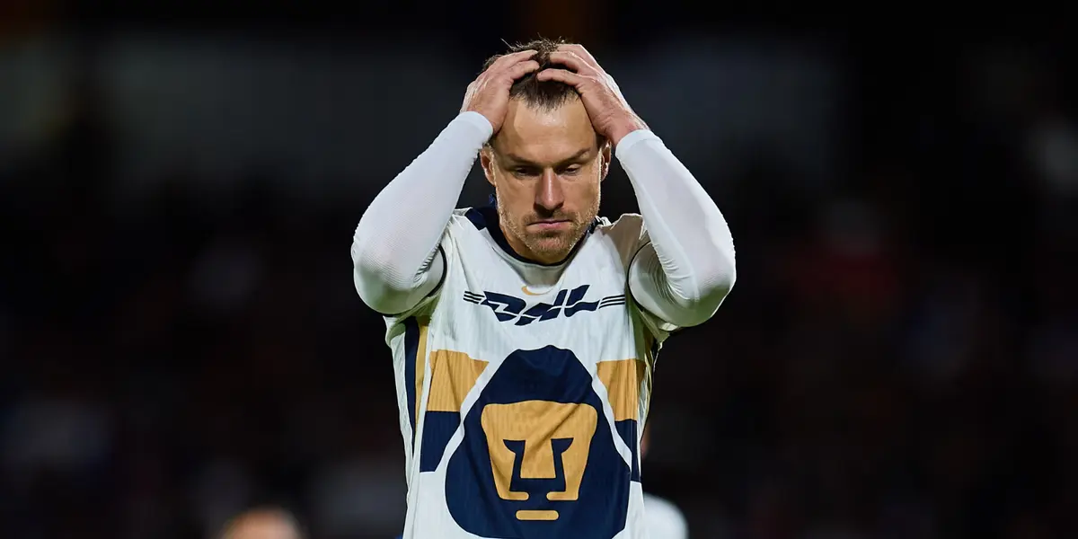 Ramsey en partido con Pumas. Foto: Mexsport