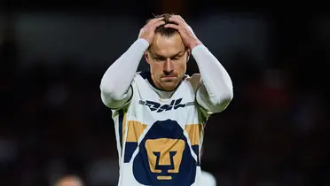 Ramsey en partido con Pumas. Foto: Mexsport