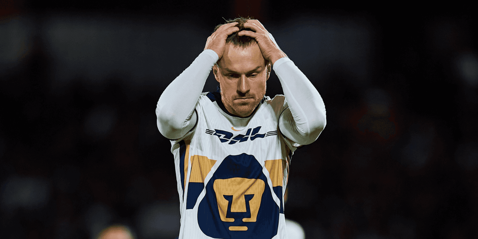Ramsey en partido con Pumas. Foto: Mexsport