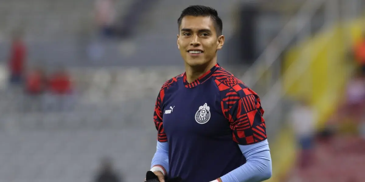 Rangel en partido con Chivas. Foto: SDP Noticias